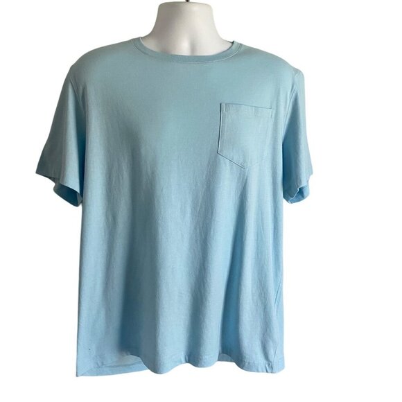 Tackle & Tides Short Sleeve Light Blue Tee Shirt Men's Large NEW NWOT - Picture 2 of 7